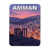 Amman Jordan Travel Magnet (Vertikal)