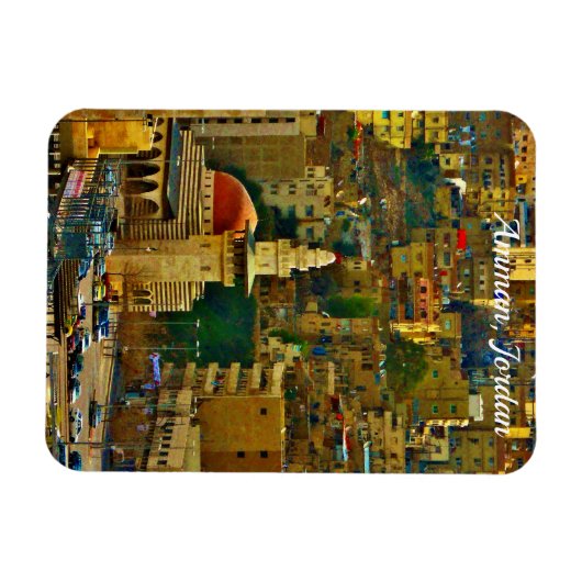 Amman, Jordanien Magnet (Horizontal)