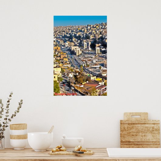 Amman, Jordanien Poster (Küche)
