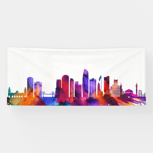 Amman Skyline Banner (Horizontal)