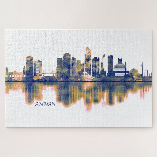 Amman Skyline Puzzle (Horizontal)