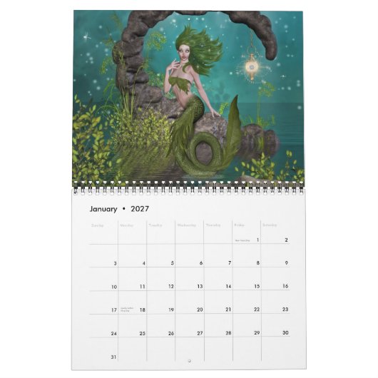 Ammenkalender Kalender (Jan 2027)