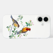 Ammer Vögel auf Zweigen Case-Mate iPhone Hülle (Rückseite (Horizontal))
