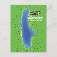 Ammersee-Landkarte