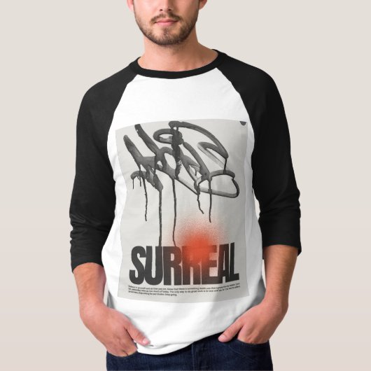 AMMEZING SCHRIFTART DISIGN IN SCHWARZ DISIGN AUF T T-Shirt (Vorderseite)