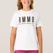 Ammo Apparel USA Acronym Girl's T - Shirt (Vorderseite)