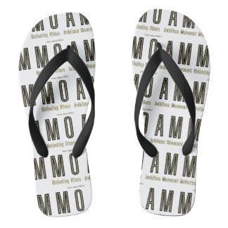 Ammo Apparel USA Akronym Unisex Badesandalen