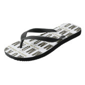 Ammo Apparel USA Akronym Unisex Badesandalen (Schrägansicht)