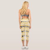 Ammo Apparel USA Behalt Life Simple Women's Capri Leggings (Rückseite)