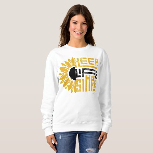 Ammo Apparel USA Behalte Life Simple Women's Sweatshirt (Vorne ganz)