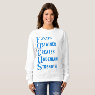 Ammo Apparel USA Focus Akronym Weibliches Sweatshi Sweatshirt