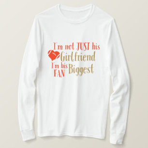 AMMO Apparel USA Ich bin nicht nur seine Freundin T-Shirt