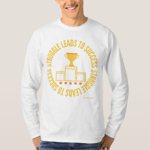 AMMO Apparel USA Kampf um Erfolg lange Schlange T-Shirt
