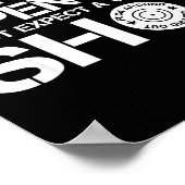 Ammo Is Expensive Don't Expect A Warning Shot Poster (Ecke)