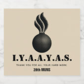 Ammo IYAAYAS Custom Bottle Label Bierflaschenetikett (Einzelnes Label)