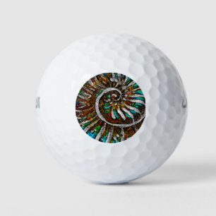 Ammonit Abstrakt Golfball