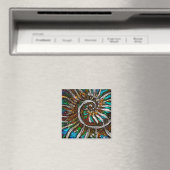 Ammonit Abstrakt Magnet (In Situ (Geschirrspüler))