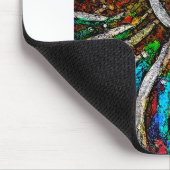 Ammonit Abstrakt Mousepad (Ecke)