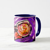 Ammonit-Edelstein Tasse (VorderseiteRechts)