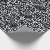 Ammonit-Fliesen Geschenkpapier (Ecke)