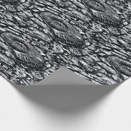 Ammonit-Fliesen Geschenkpapier (Ecke)