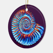 Ammonit Keramikornament (Links)