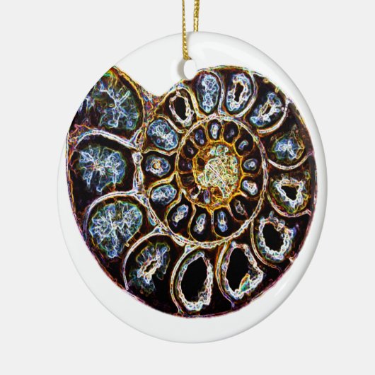 Ammonit Keramikornament (Links)