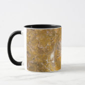 Ammonit und andere Fossilien in Gestein Tasse (Links)
