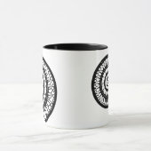 Ammonite Fossil - Spiral Seashell Tasse (Zentrum)