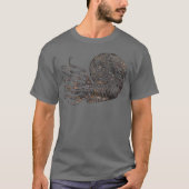 Ammonite Fossil T - Shirt (Vorderseite)