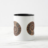 Ammonite Fossils Tasse (Zentrum)