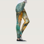 Ammonite Gem Fossil Leggings (Rechts)
