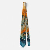 Ammonite Gem Fossil Neck Tie Krawatte (Vorderseite)
