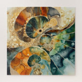 Ammonite Gem Fossil Puzzle (Vertikal)