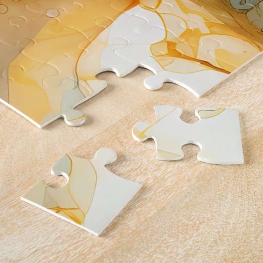 Ammonite Gem Fossil Puzzle (Seite)