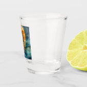 Ammonite Gem Fossil Shot Glass Schnapsglas (Rechts)