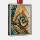 Ammonite Gem Fossil Weihnachtsschmuck (Rechts)