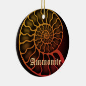 Ammonite Keramik Ornament (Rechts)