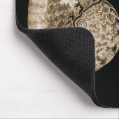 Ammoniten Mousepad (Ecke)