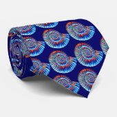 Ammonitfossil Krawatte (Gerollt)