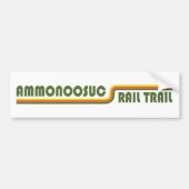 Ammonoosuc Rail Trail New Hampshire Autoaufkleber (Vorne)