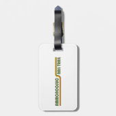 Ammonoosuc Rail Trail New Hampshire Gepäckanhänger (Rückseite vertikal)