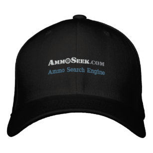 AmmoSeek Logo-Hut mit Suchmaschine-Text Bestickte Kappe