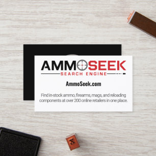AmmoSeek Werbekarte Treuekarte