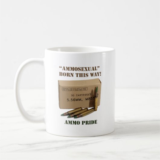 Ammosexual Kaffeetasse (Links)