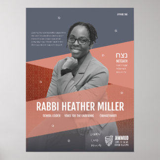 Ammud-Botschafter Rabbi Heather Miller Poster