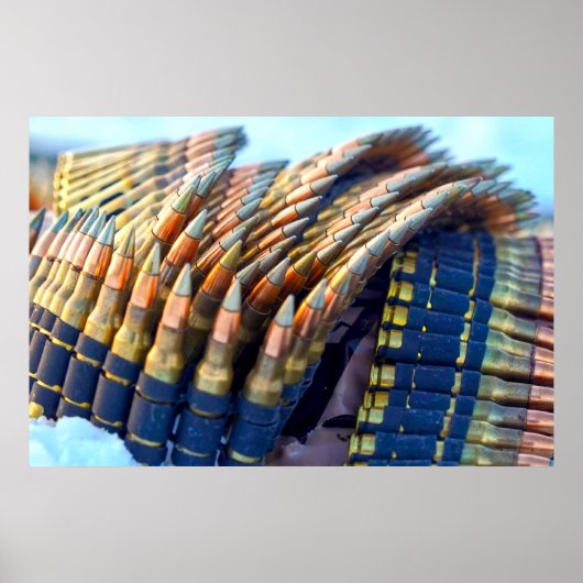 AMMUNITION GURT POSTER (Vorne)