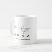 Amna Peptidname Tasse (Vorderseite Links)