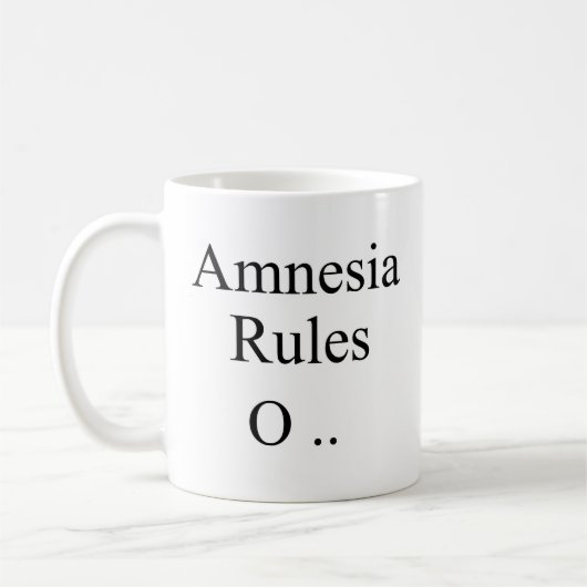 Amnesie Kaffeetasse (Links)