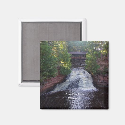 Amnicon Falls Magnet (Vorderseite/Rückseite)